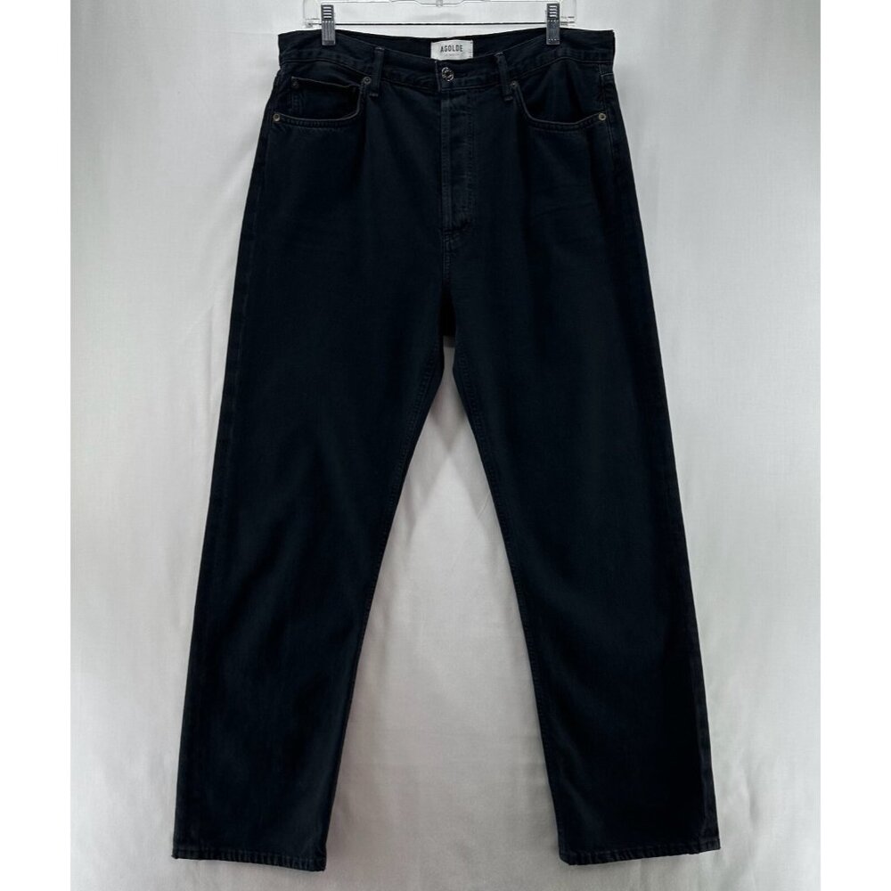 Agolde Women's Straight Leg Jeans - Black